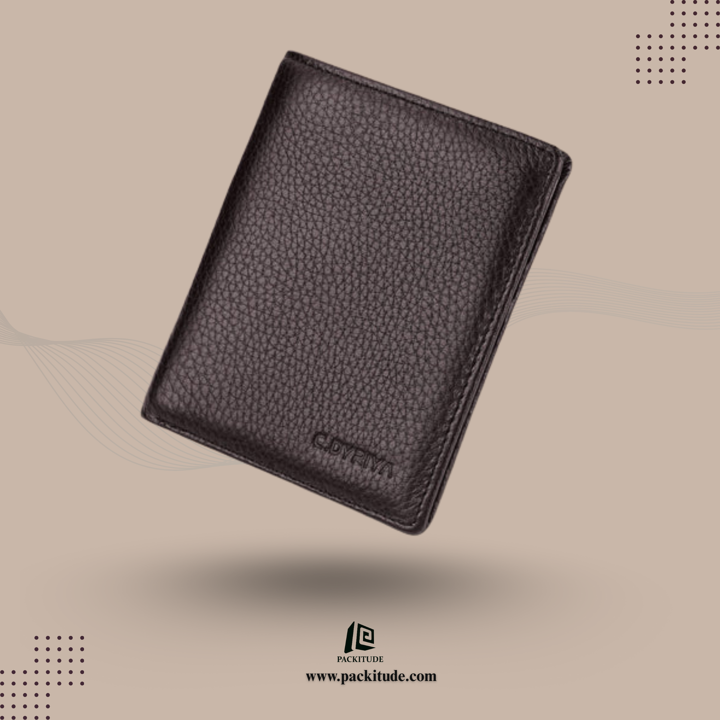 Thin and Soft Vertical High End Men's Wallet