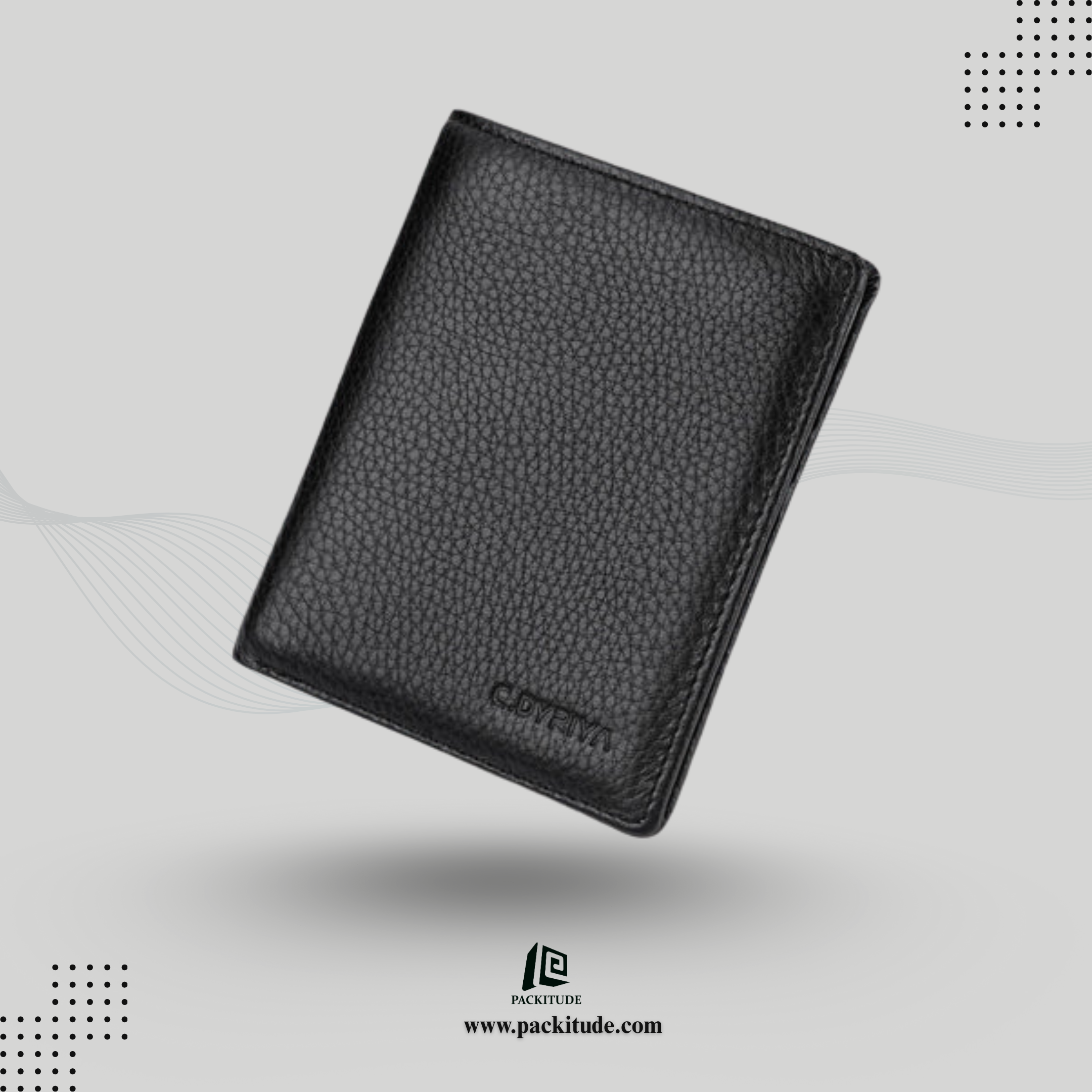 Thin and Soft Vertical High End Men's Wallet