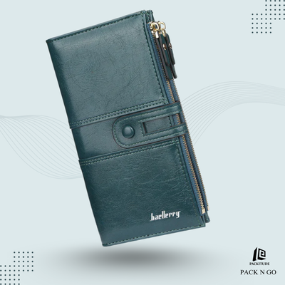 Women's Multifunctional Long Buckle Wallet