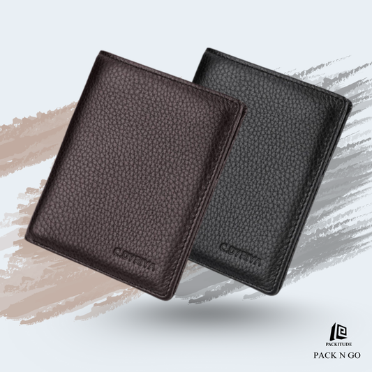 Thin and Soft Vertical High End Men's Wallet