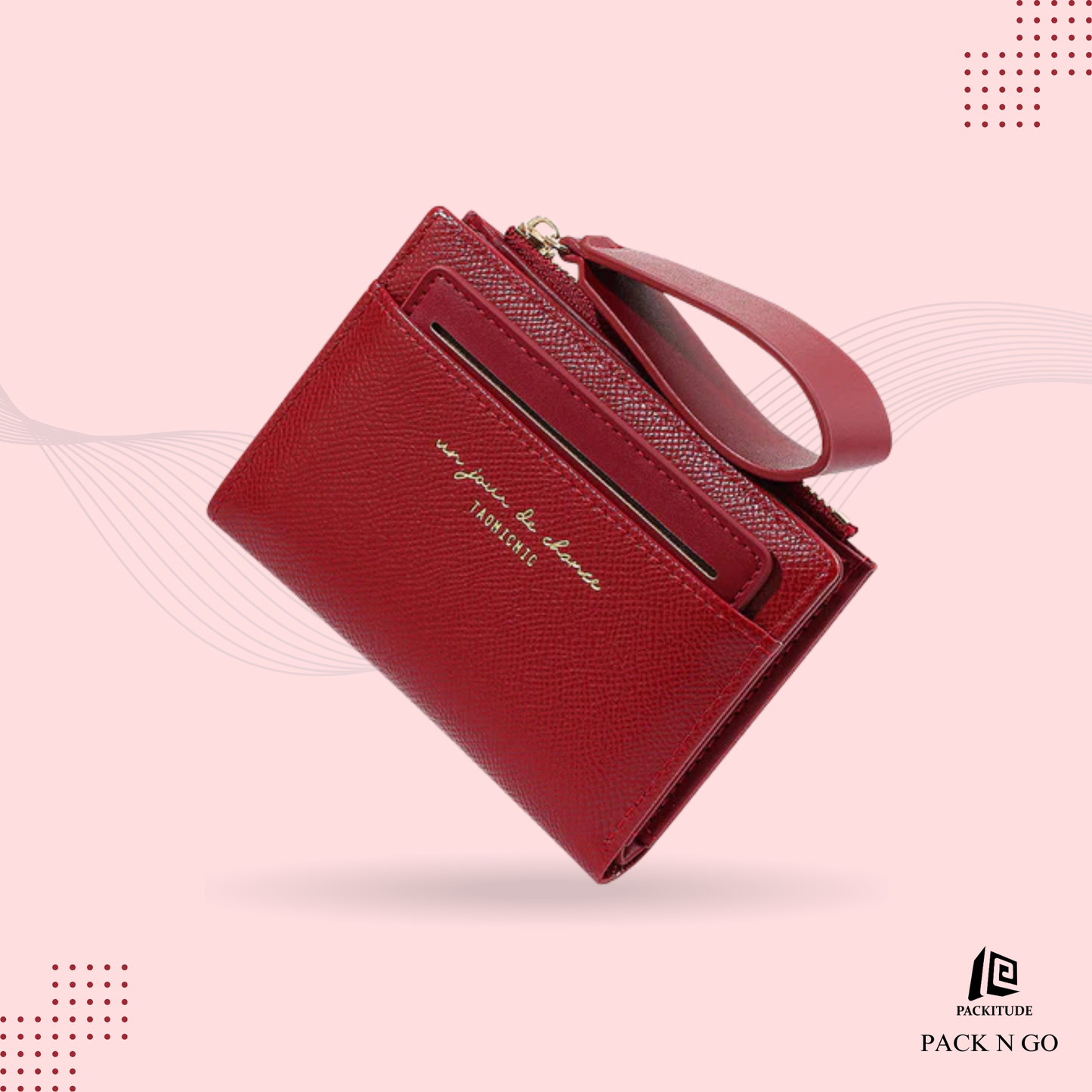 Bi Fold Compact High End Ladies Wallet