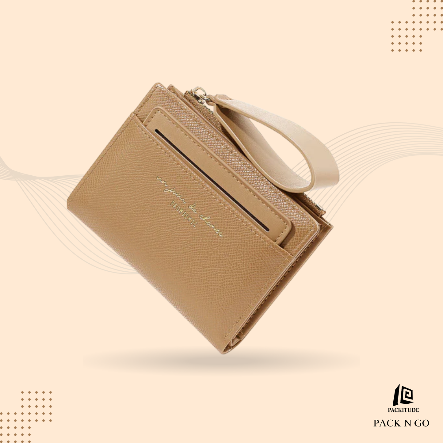 Bi Fold Compact High End Ladies Wallet