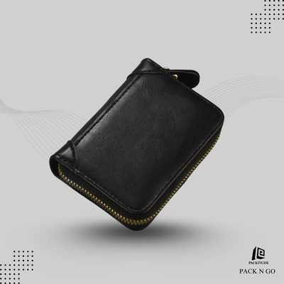 Multi card Holder Case With Zipper