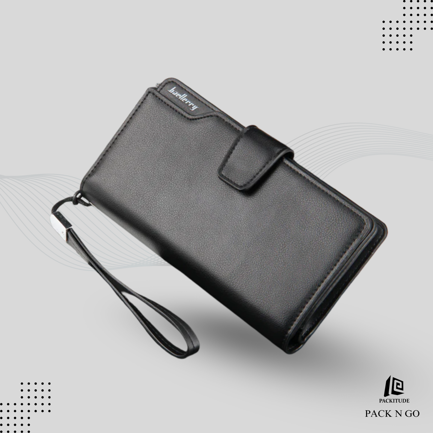 Men's wallet Mobile Phone Clutch Bag with Zipper