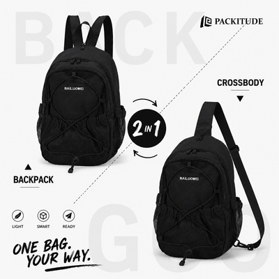 Lightweight Outdoor Mini Backpack | Water-Resistant Travel Daypack
