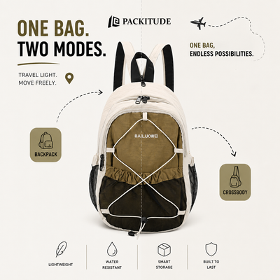 Lightweight Outdoor Mini Backpack | Water-Resistant Travel Daypack